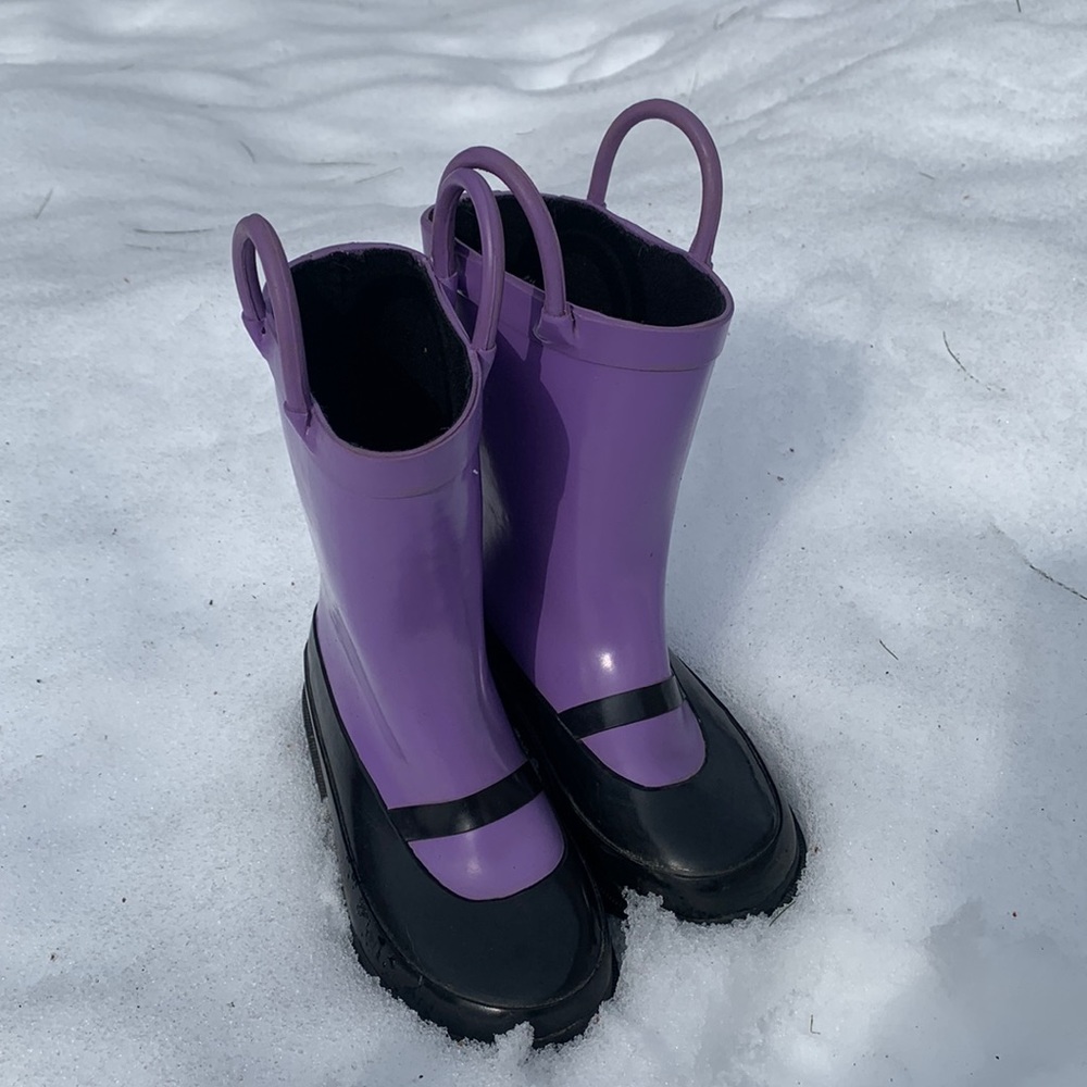Little Girls Rain Boots Sz12/13